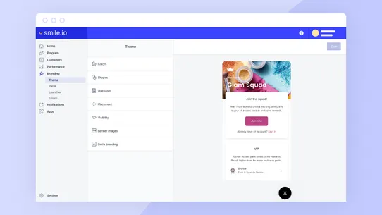 Smile.io Loyalty & Rewards screenshot