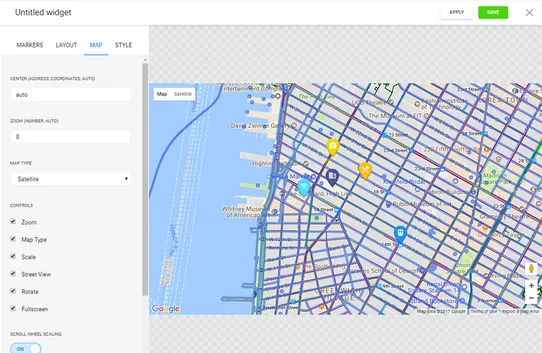 Google Maps by Elfsight screenshot