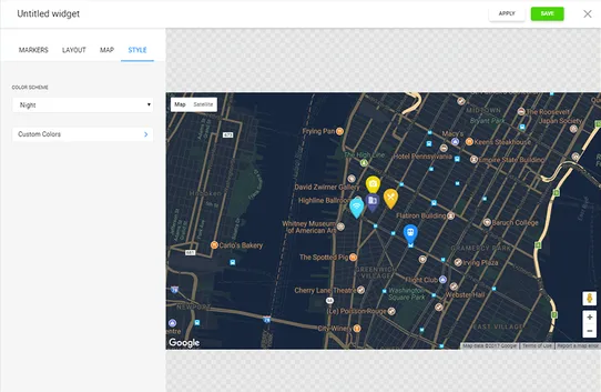 Google Maps by Elfsight screenshot