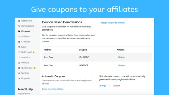 Goaffpro Affiliate Marketing screenshot