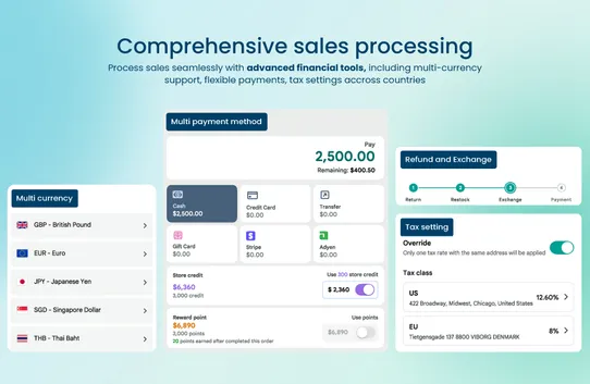 ConnectPOS screenshot