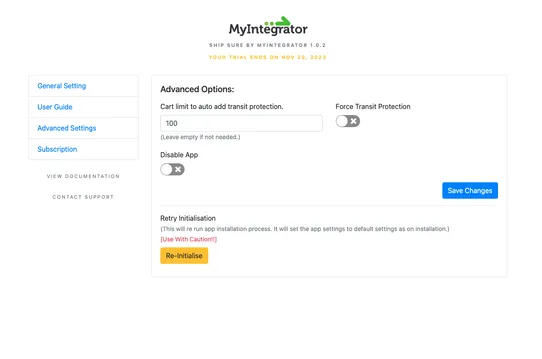 ShipSure Transit Protection screenshot