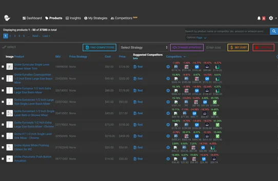 PriceMole - Competitor Monitoring & Automated Repricing screenshot