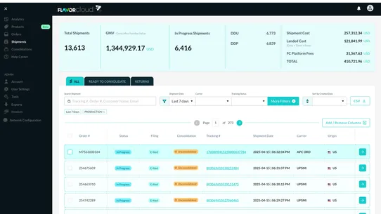 FlavorCloud screenshot