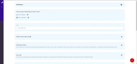 GeoRedirect AI ‑ Geolocation screenshot