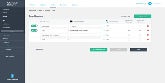 NetSuite Connector by Oracle NetSuite screenshot