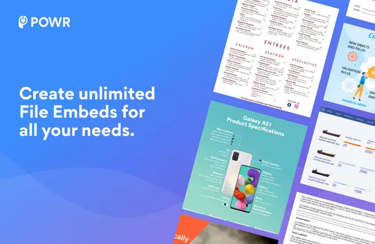 PDF File Embed by POWR screenshot
