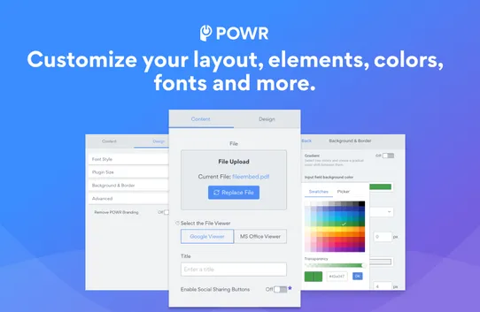 PDF File Embed by POWR screenshot