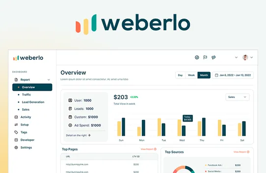 Weberlo screenshot