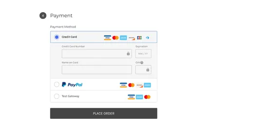 Customer Group Restricted Payment Methods By Ebizio Checkout screenshot