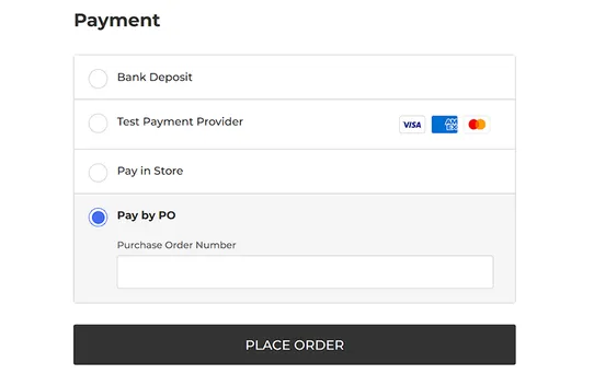 Pay By PO by PapaThemes screenshot