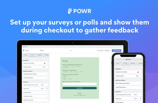 Feedback Survey by POWR screenshot