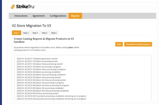 V2 to V3 Product Migration by StrikeTru screenshot