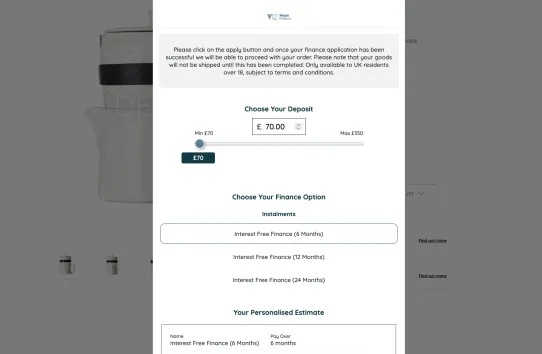 Flexible BNPL Integration by Imega screenshot