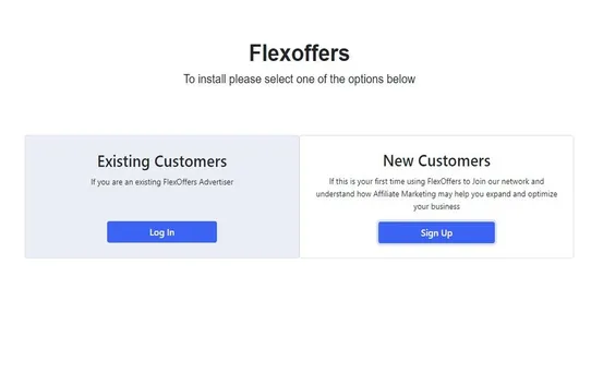 FlexOffers Affiliate Marketing screenshot