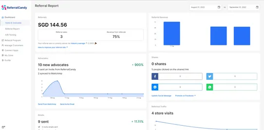 ReferralCandy screenshot