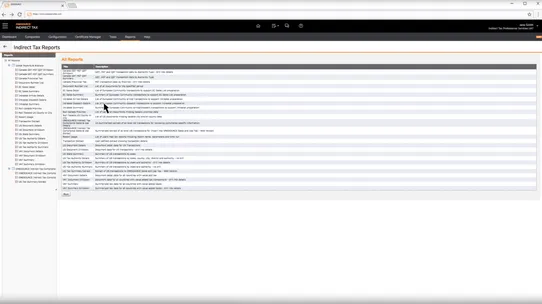 ONESOURCE Indirect Tax Determination for Sales Tax, Cert Management, Global VAT,  GST screenshot