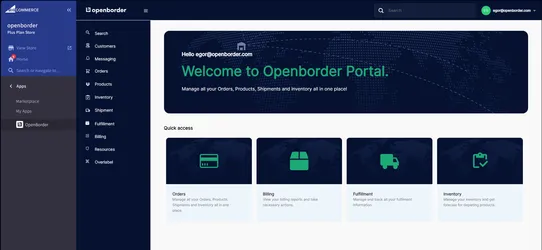 OpenBorder Shipping screenshot