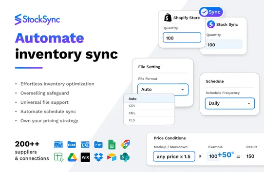 syncX: Stock Sync screenshot