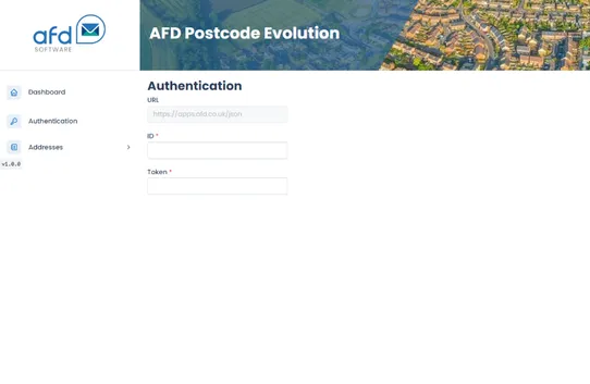 AFD Postcode Evolution screenshot