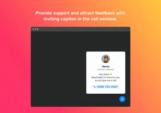 Click To Call Button by Elfsight screenshot