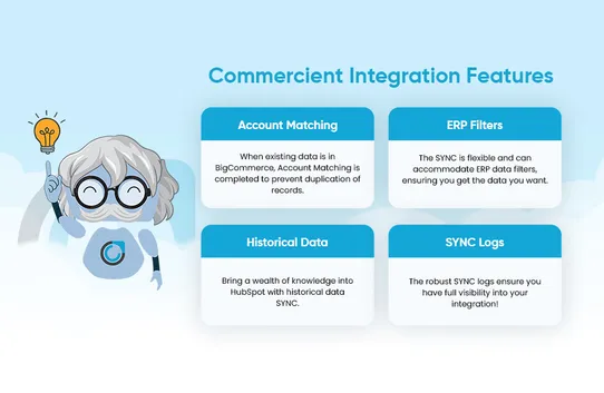 Dynamics 365 Business Central SYNC by Commercient screenshot