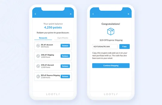 Lootly Loyalty & Referrals screenshot