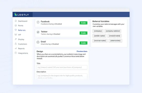 Lootly Loyalty & Referrals screenshot