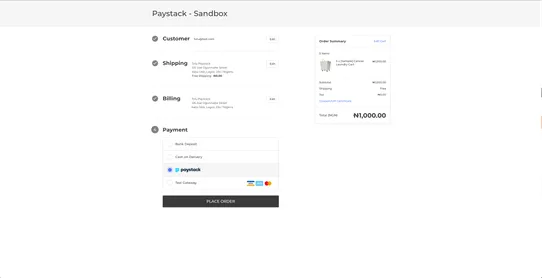 Paystack screenshot