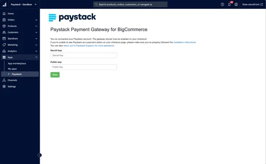 Paystack screenshot