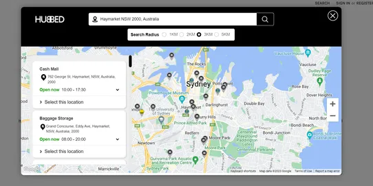 HUBBED Click & Collect screenshot