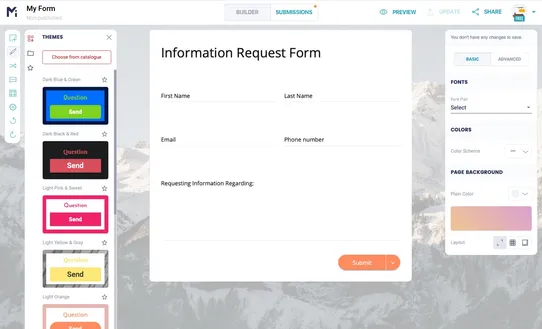 Form Builder by MightyForms screenshot