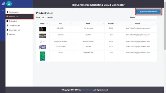 Marketing Cloud Connector by Webkul screenshot