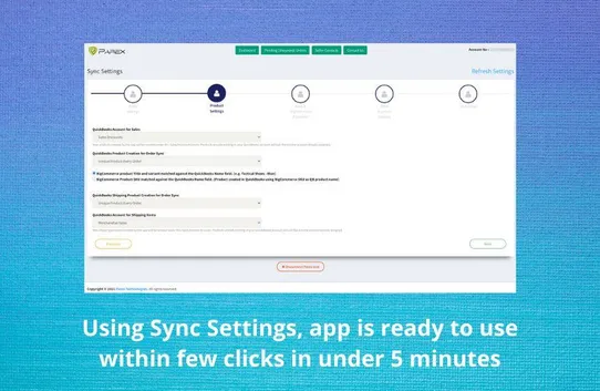 Parex Bridge for QuickBooks Enterprise screenshot