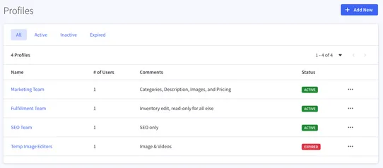 Product Permissions Editor by oBundle screenshot