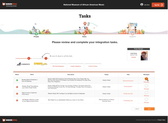 PROFITSystems Integration by Modern Retail screenshot