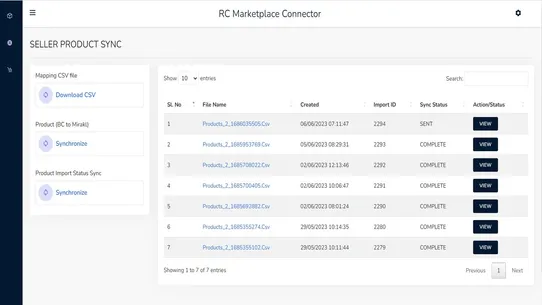 RC Mirakl Connector for Sellers screenshot