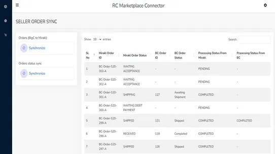 RC Mirakl Connector for Sellers screenshot