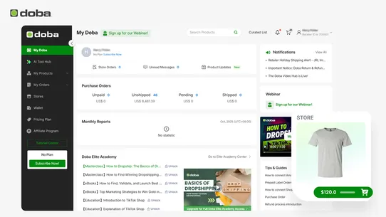 Doba ‑ AI Dropshipping screenshot