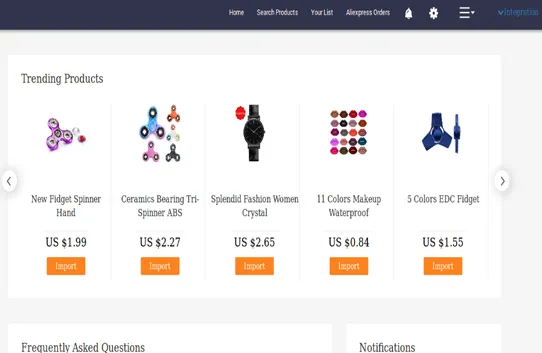 Aliexpress Dropshipping By CedCommerce screenshot