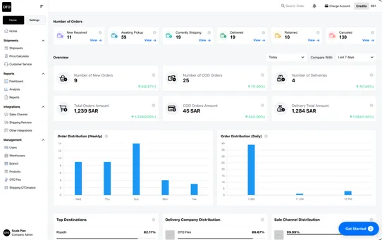 OTO Shipping Gateway screenshot