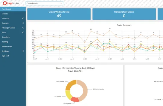 Logicbroker screenshot