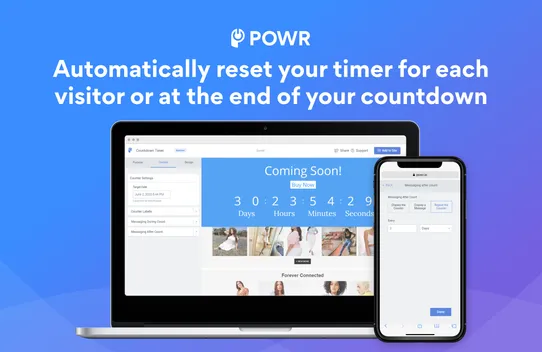 Countdown Timer by POWR screenshot