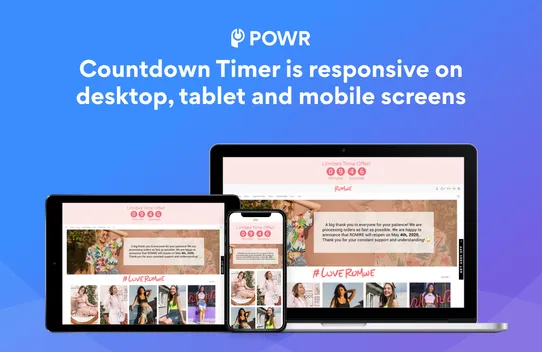 Countdown Timer by POWR screenshot