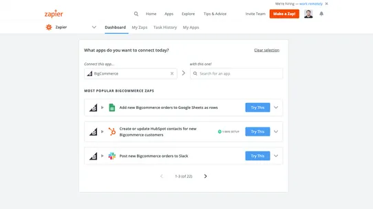 Zapier screenshot