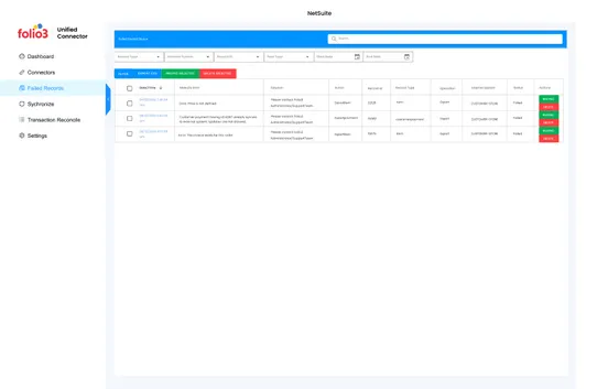 NetSuite Connector by Folio3 screenshot