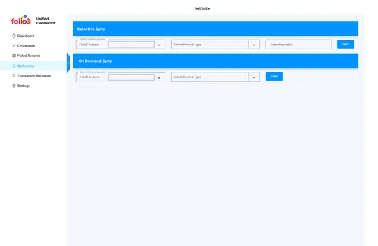 NetSuite Connector by Folio3 screenshot