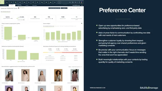 SALESmanago CDP and Marketing Automation screenshot
