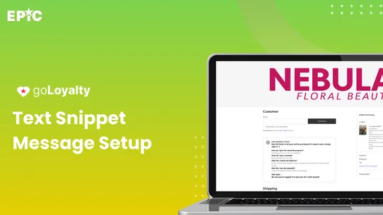 goLoyalty by epicShops screenshot