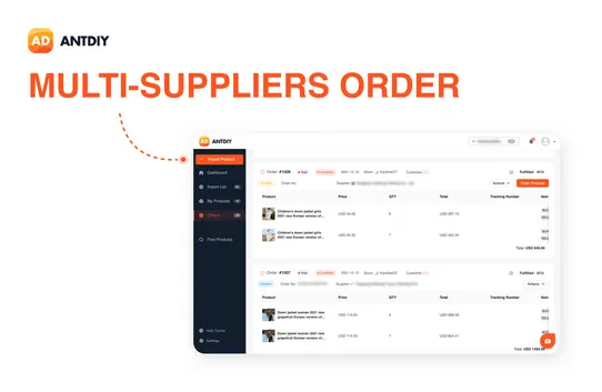 ANTDIY AliExpress Dropshipping screenshot